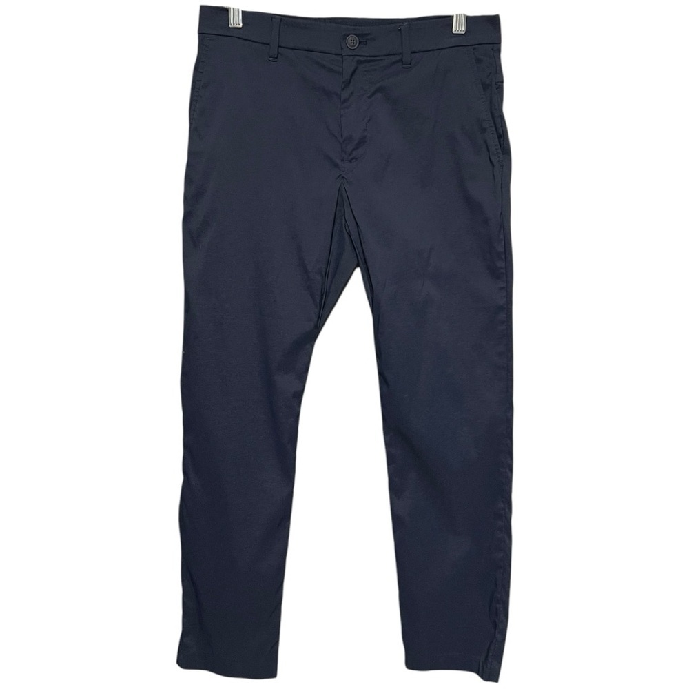 Tommy Hilfiger Stretch Tech Pants 30x30 Navy Classic Fit Quick Dry Trousers